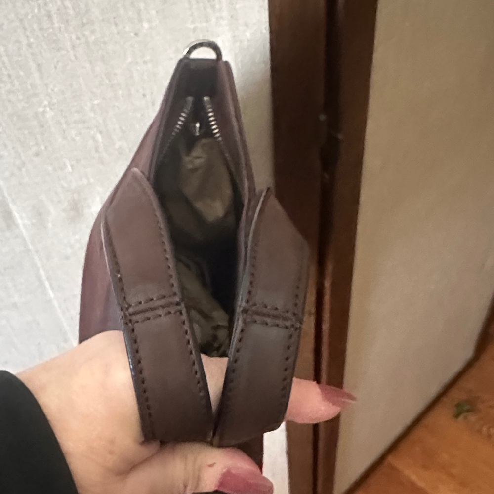 BVLGARI Women’s Brown Suede Leather Top-Handle Bag - Picture 3 of 10